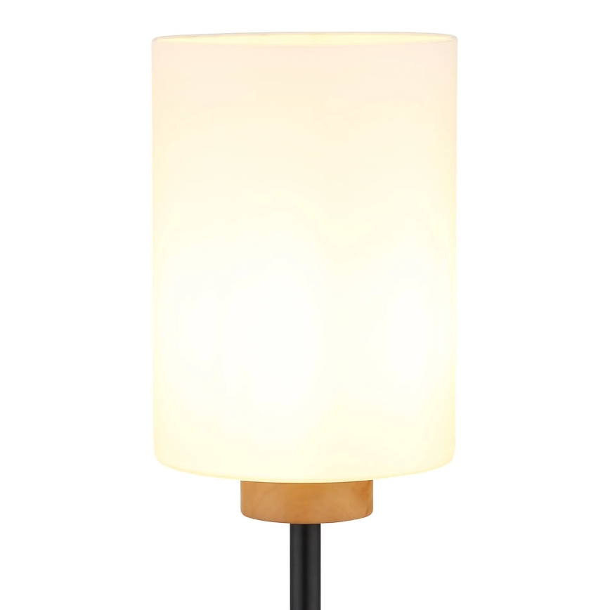 Globo - põrandalamp 1x E27/60W/230V must/valge