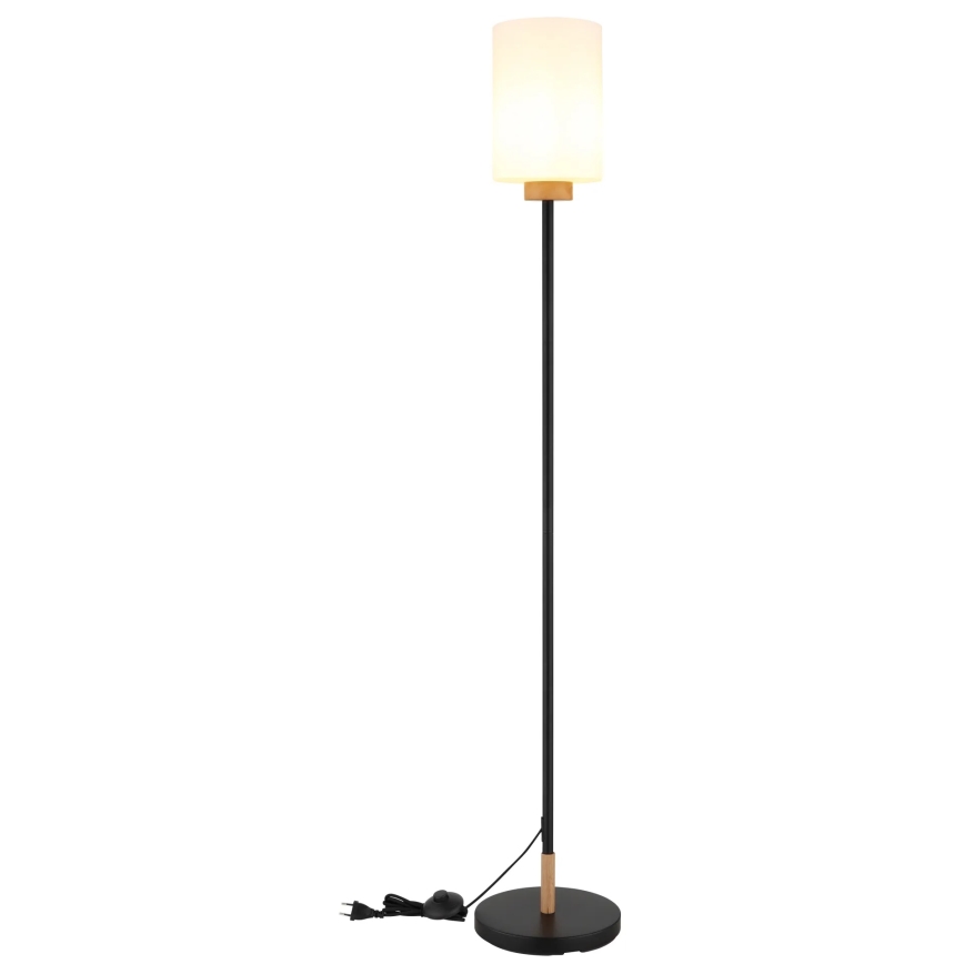 Globo - põrandalamp 1x E27/60W/230V must/valge