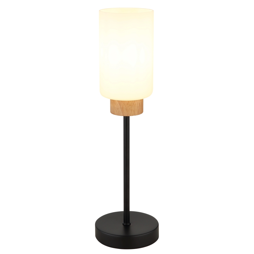 Globo - laualamp 1xE27/60W/230V must/valge