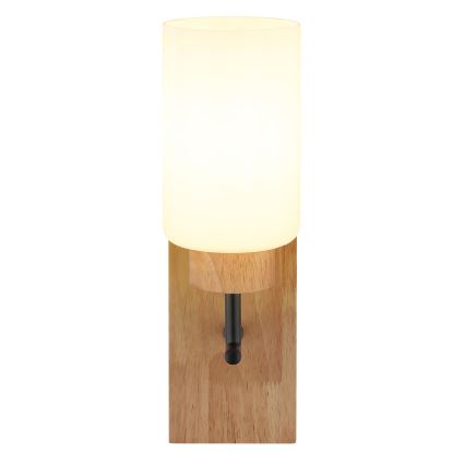 Globo - Seinavalgusti 1xE27/60W/230V tamm/valge