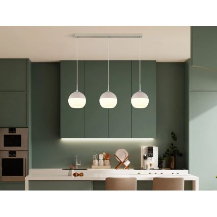 Globo - Ripplühter juhtmel 3xE27/60W/230V