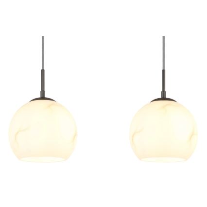 Globo - Rippvalgusti kaabliga 3xE27/60W/230V