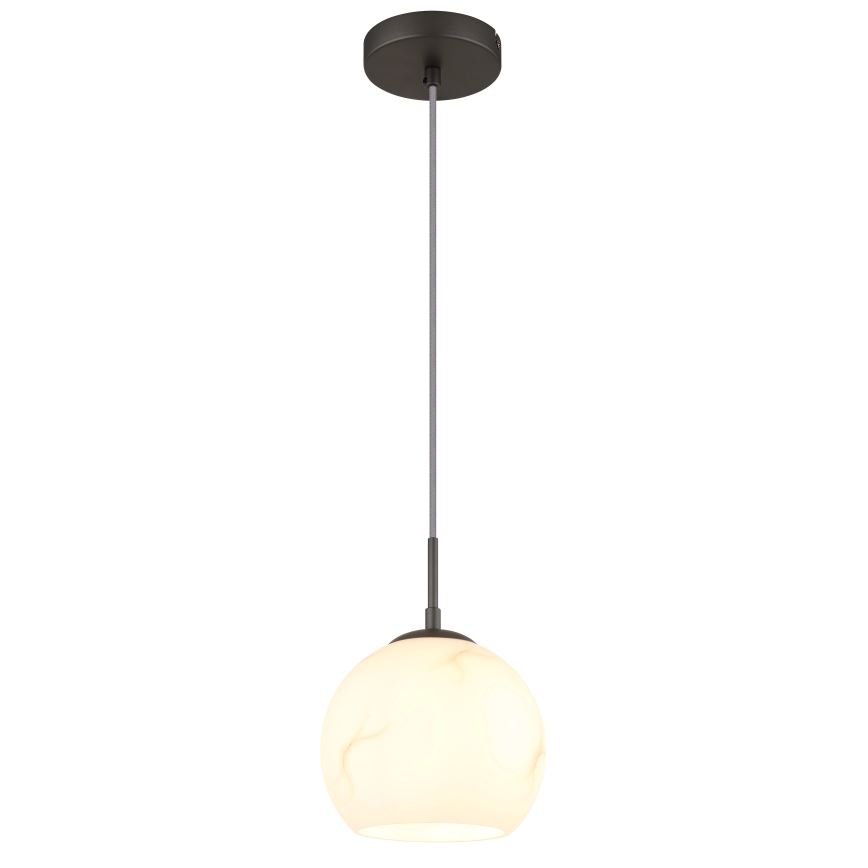 Globo - Rippvalgusti kaabliga 1xE27/60W/230V Ø 20 cm