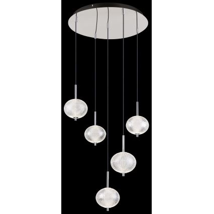 Globo - LED Lühter 5xLED/6,6W/230V 3000/4500/6500K
