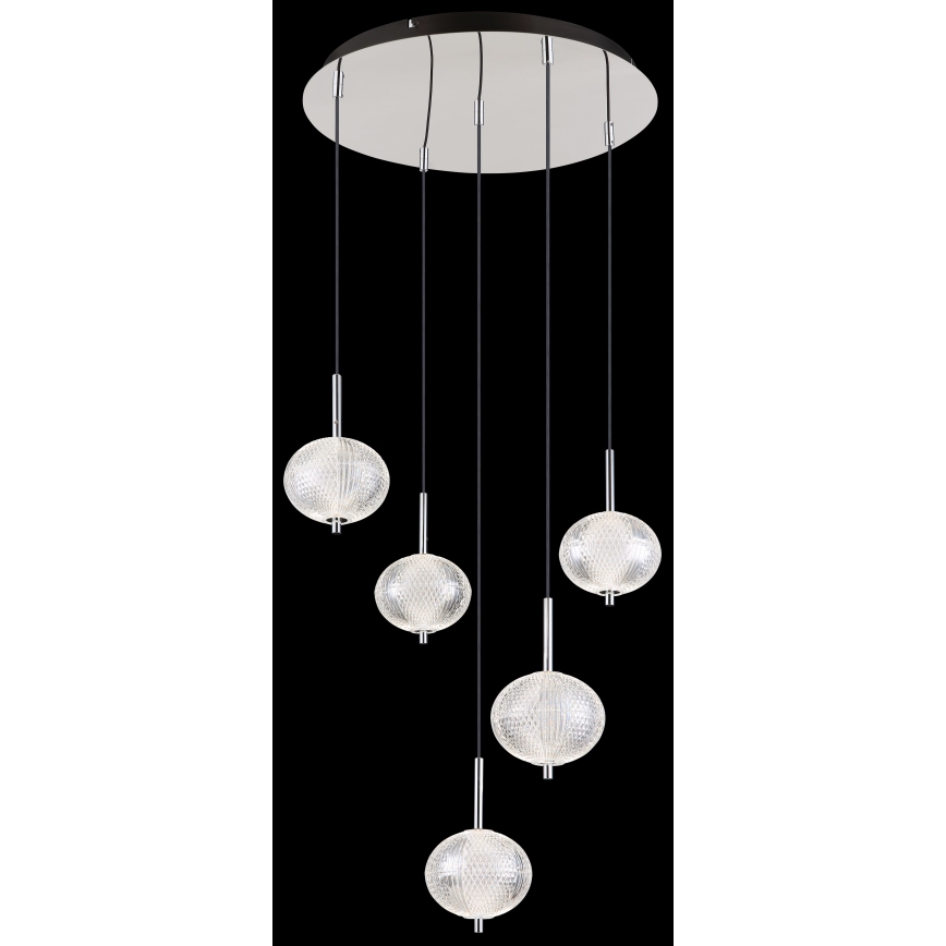 Globo - LED Lühter 5xLED/6,6W/230V 3000/4500/6500K