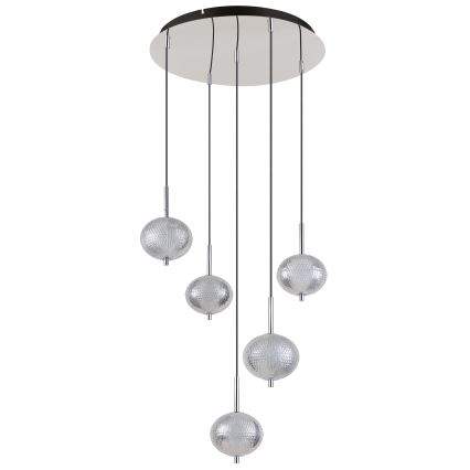 Globo - LED Lühter 5xLED/6,6W/230V 3000/4500/6500K