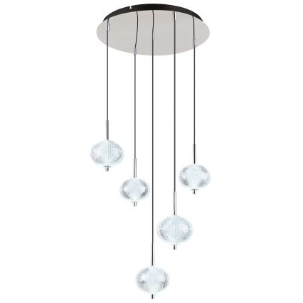 Globo - LED Lühter 5xLED/6,6W/230V 3000/4500/6500K