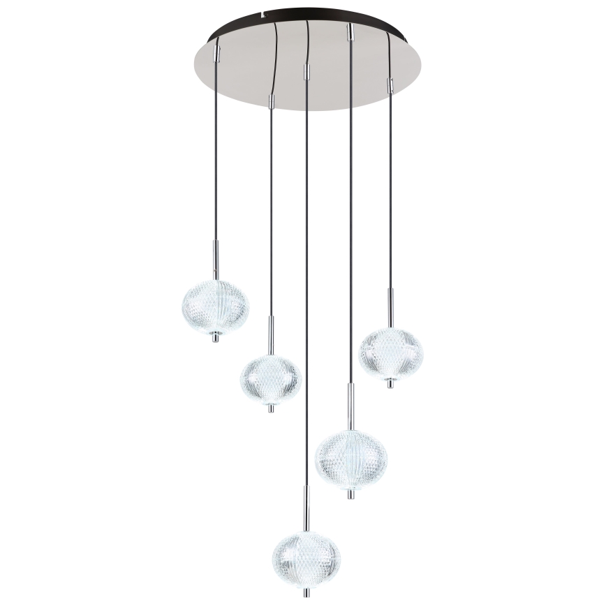 Globo - LED Lühter 5xLED/6,6W/230V 3000/4500/6500K