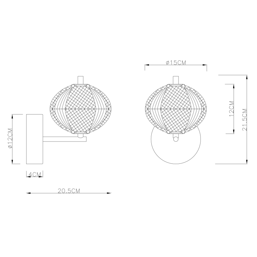 Globo - LED Seinavalgusti LED/7W/230V 3000/4500/6500K
