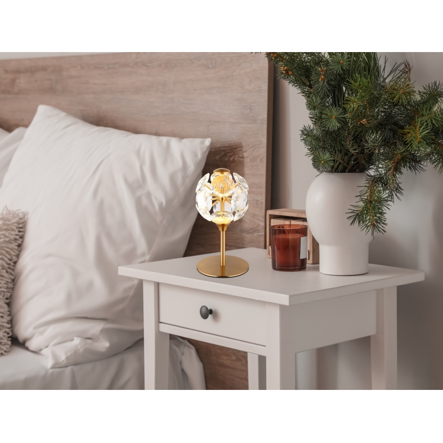 Globo - LED lauavalgusti LED/8W/230V 3000K kuldne