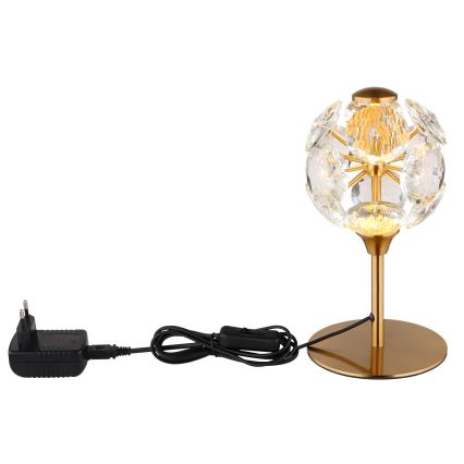 Globo - LED lauavalgusti LED/8W/230V 3000K kuldne