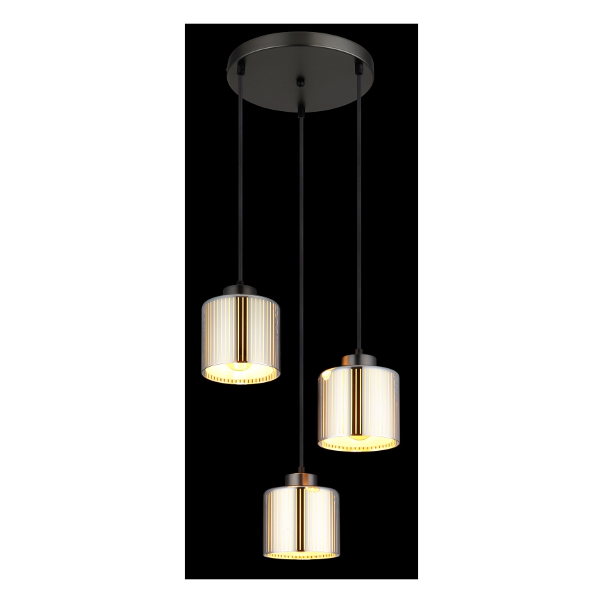 Globo - Lühter 3xE27/60W/230V läikiv kroom d. 33 cm