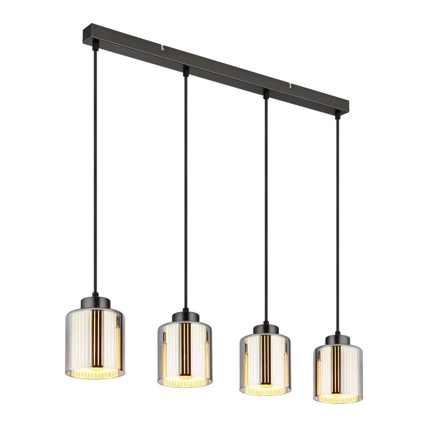 Globo - Lühter 4xE27/60W/230V läikiv kroom
