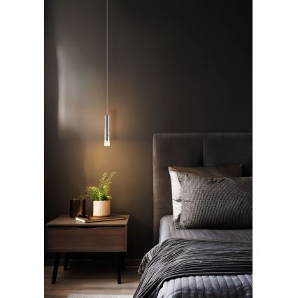 Globo - hämardatav puutetundlik laetav 2-ühes LED/2W/230/5V mattkroom