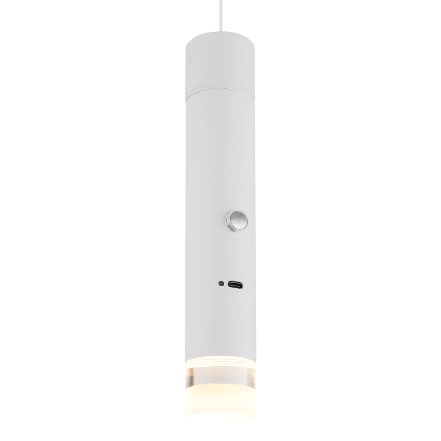 Globo - LED hämardatav puutekontrolliga laetav valgusti 2-ühes LED/2W/230/5V valge