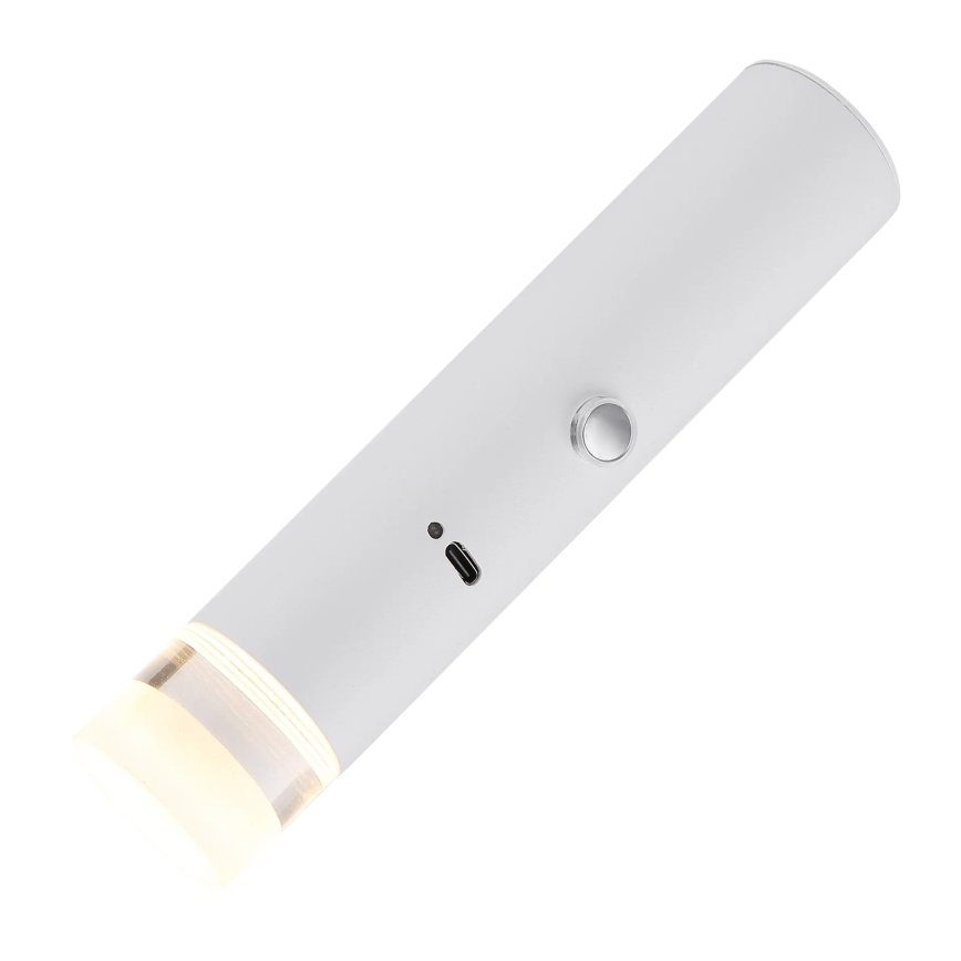 Globo - LED hämardatav puutekontrolliga laetav valgusti 2-ühes LED/2W/230/5V valge