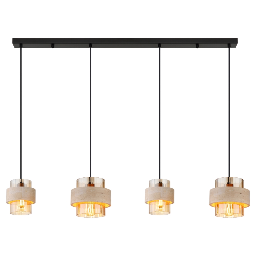 Globo - Lühter kaabliga 4xE27/40W/230V