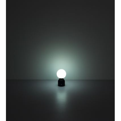 Globo - LED Hämardatav puutetundlik laualamp LED/2,5W/3,7V 2700K/4000K/6500K 1800mAh USB matt kroom
