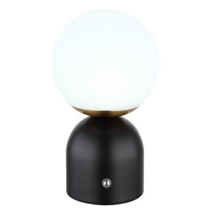 Globo - LED Hämardatav puutetundlik laualamp LED/2,5W/3,7V 2700/4000/65000K 1800 mAh USB must