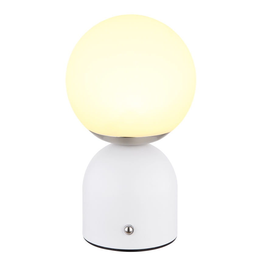 Globo - LED Hämardatav puutetundlik laualamp LED/2,5W/3,7V 2700/4000/6500K 1800 mAh USB valge