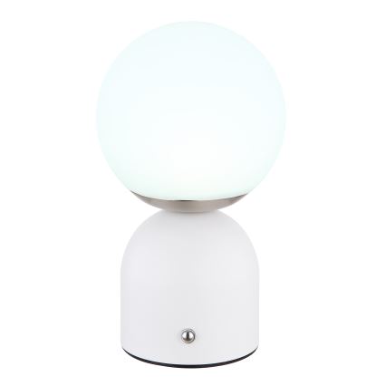 Globo - LED Hämardatav puutetundlik laualamp LED/2,5W/3,7V 2700/4000/6500K 1800 mAh USB valge