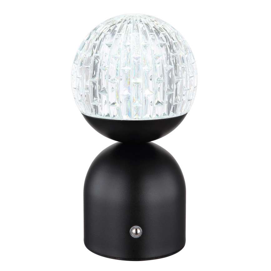 Globo - LED Hämardatav puutetundlik laualamp LED/2W/5V 2700/4000/6500K 1800 mAh must