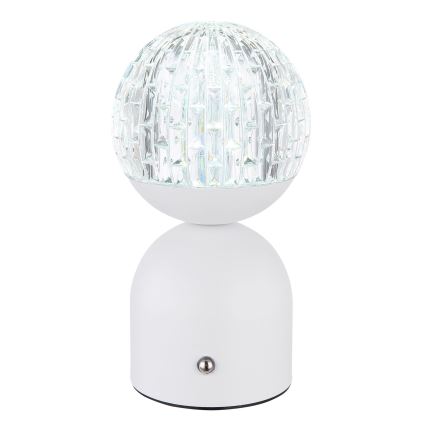 Globo - LED Hämardatav puutetundlik laualamp LED/2W/5V 2700/4000/65000K 1800 mAh valge