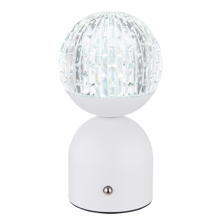 Globo - LED Hämardatav puutetundlik laualamp LED/2W/5V 2700/4000/65000K 1800 mAh valge