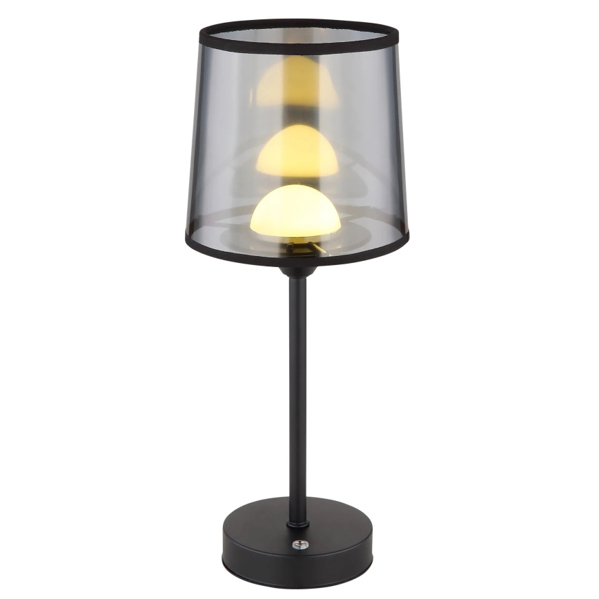 Globo - LED Hämardatav laetav puutetundlik laualamp LED/2,5W/3,7V 2700/4000/6500K 1800 mAh must
