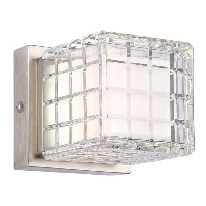 Globo - LED Hämardatav puutetundlik laualamp LED/2,5W/3,7V 2700K/4000K/6500K 1800mAh USB matt kroom