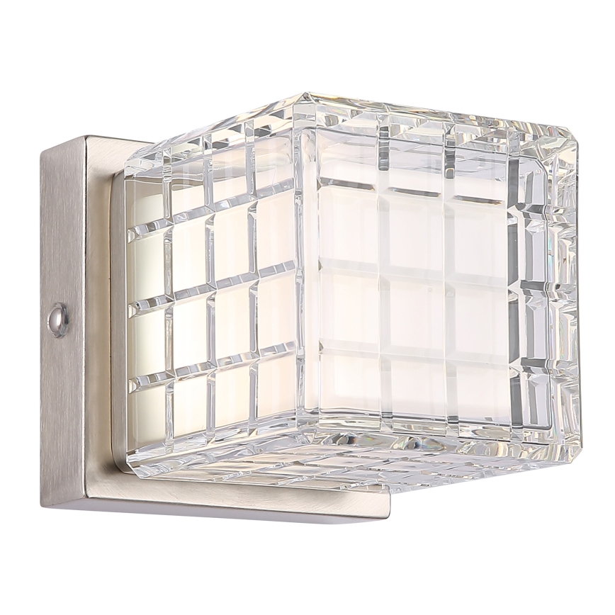 Globo - LED Hämardatav puutetundlik laualamp LED/2,5W/3,7V 2700K/4000K/6500K 1800mAh USB matt kroom