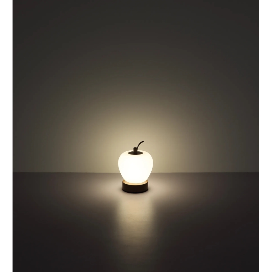 Globo - LED Hämardatav puutetundlik laualamp LED/2W/3,7V 2700K/4000K/6500K 1200 mAh USB pruun