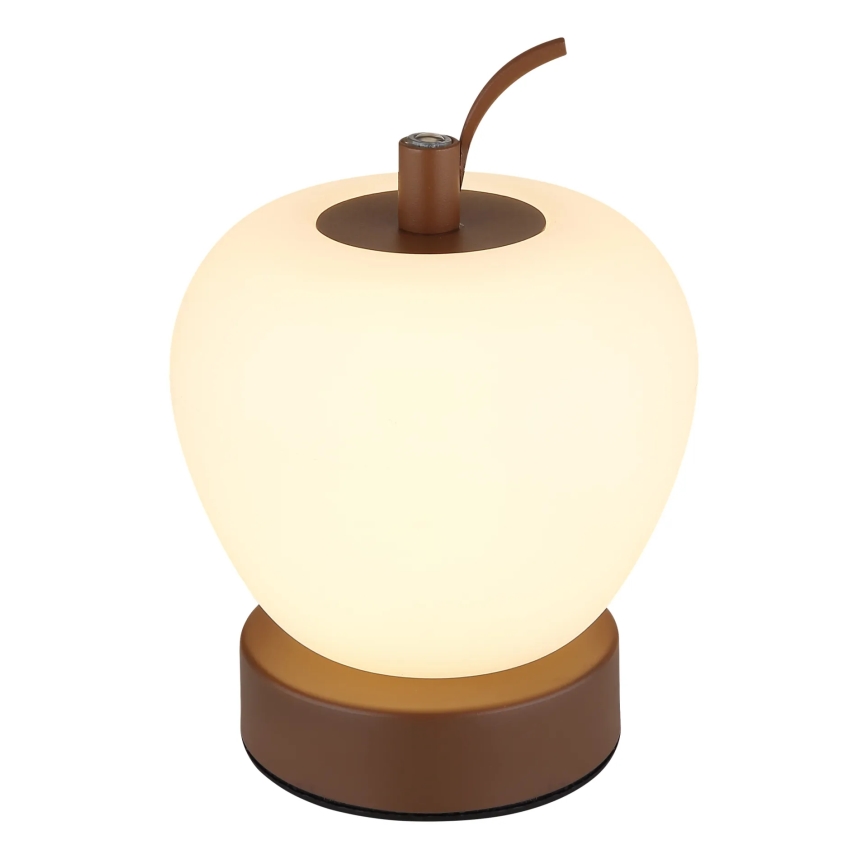 Globo - LED Hämardatav puutetundlik laualamp LED/2W/3,7V 2700K/4000K/6500K 1200 mAh USB pruun
