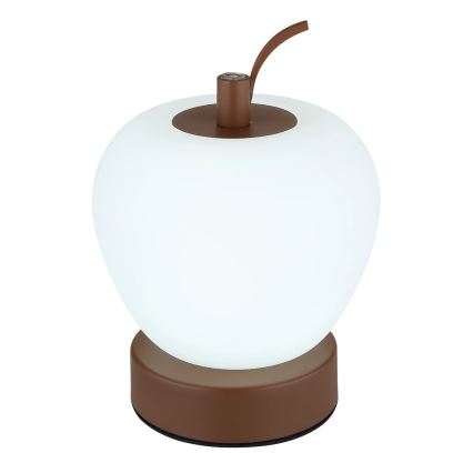 Globo - LED Hämardatav puutetundlik laualamp LED/2W/3,7V 2700K/4000K/6500K 1200 mAh USB pruun