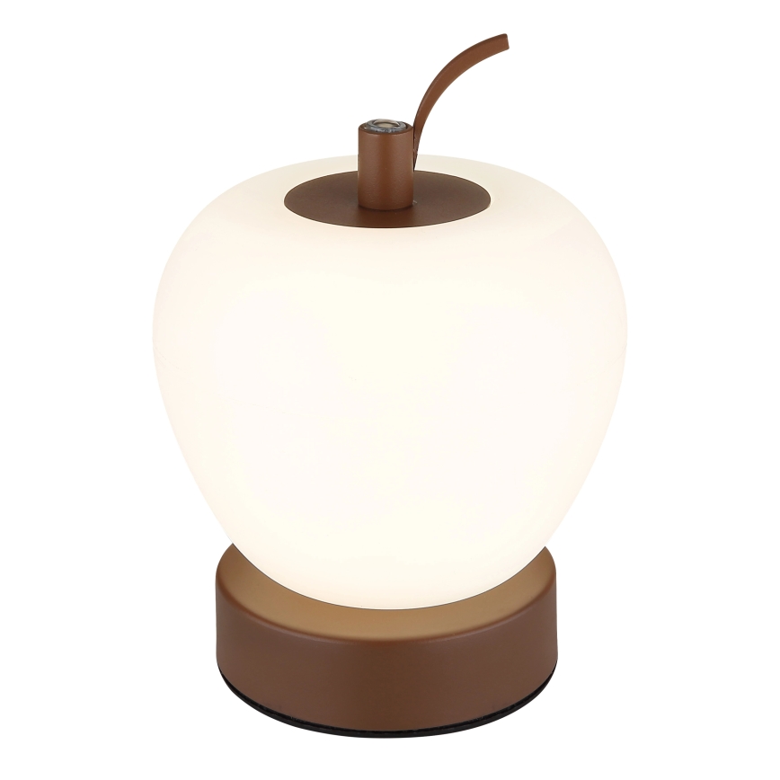 Globo - LED Hämardatav puutetundlik laualamp LED/2W/3,7V 2700K/4000K/6500K 1200 mAh USB pruun
