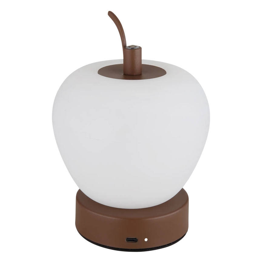 Globo - LED Hämardatav puutetundlik laualamp LED/2W/3,7V 2700K/4000K/6500K 1200 mAh USB pruun