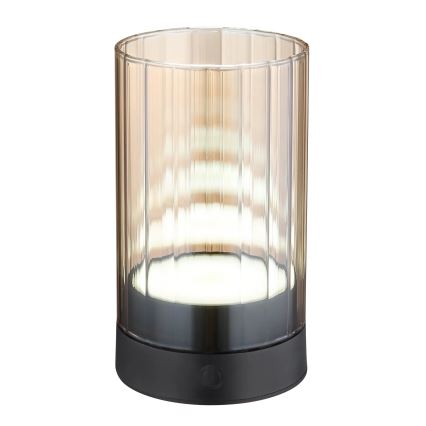 Globo - LED Väli Hämardatav laetav puutetundlik laualamp LED/2W/3,7V 2700/4000/6500K 1200mAh IP44 beež