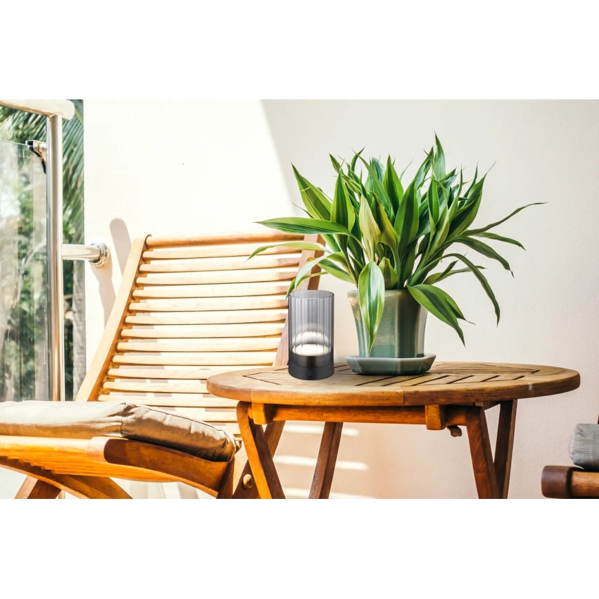 Globo - LED Väli Hämardatav laetav puutetundlik laualamp LED/2W/3,7V 2700/4000/6500K 1200mAh IP44 hall