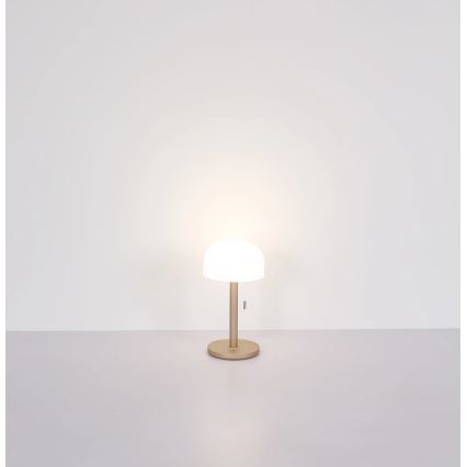 Globo - LED Laetav laualamp LED/1,5W/3,7V 3000/4200/6000K 1800mAh pruun