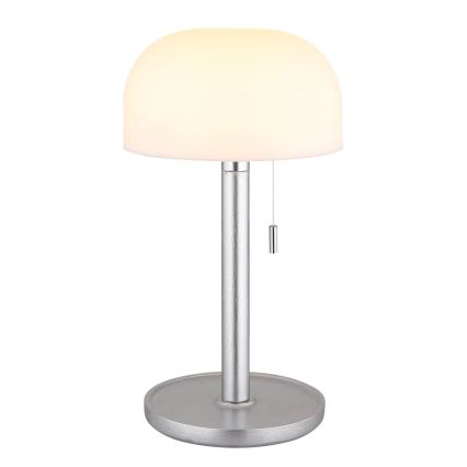 Globo - LED Laetav laualamp LED/1,5W/3,7V 3000/4200/6000K 1800mAh hõbedane