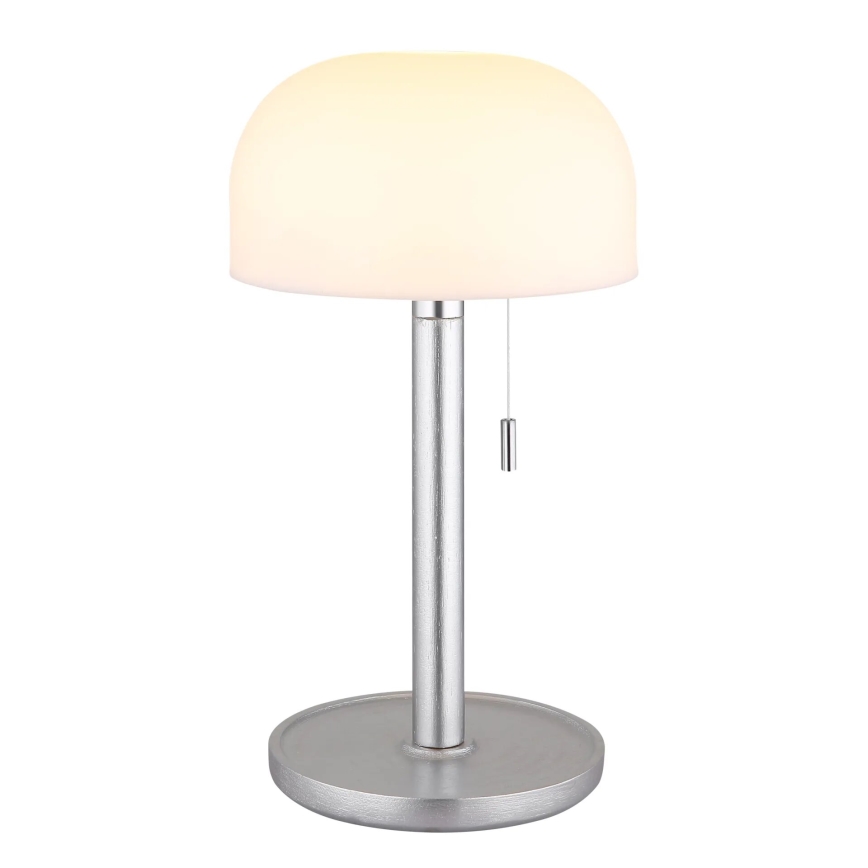 Globo - LED Laetav laualamp LED/1,5W/3,7V 3000/4200/6000K 1800mAh hõbedane
