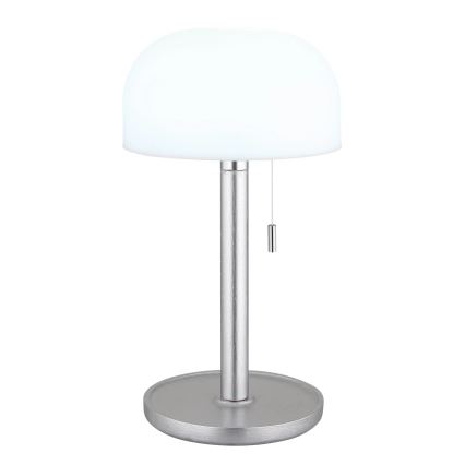 Globo - LED Laetav laualamp LED/1,5W/3,7V 3000/4200/6000K 1800mAh hõbedane