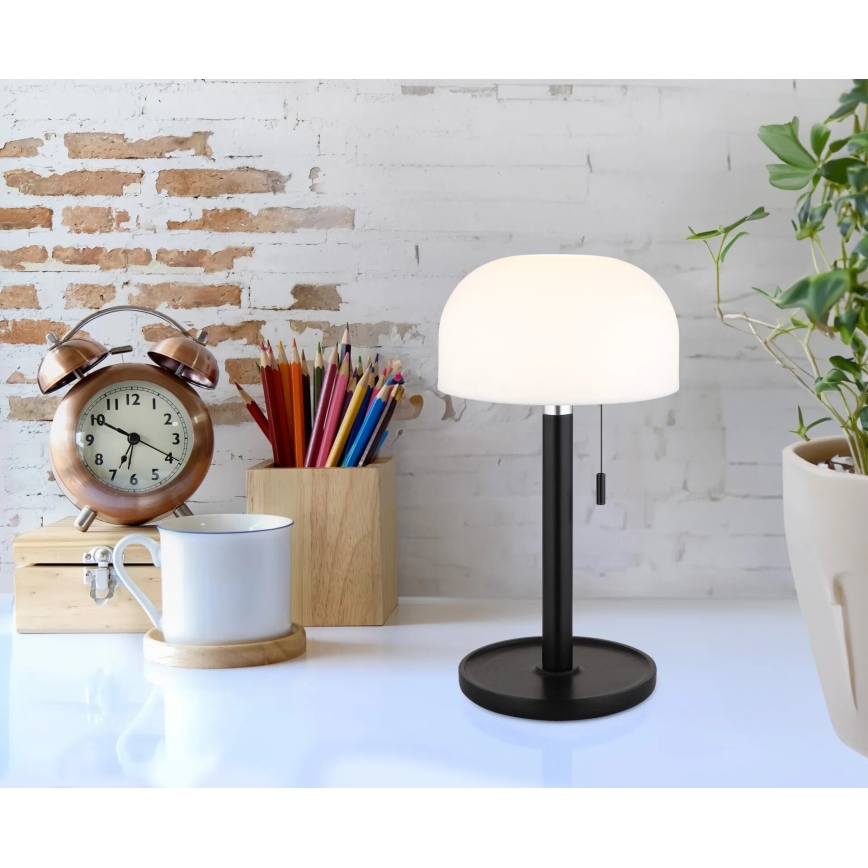 Globo - LED Laetav laualamp LED/1,5W/3,7V 3000/4200/6000K 1800mAh must