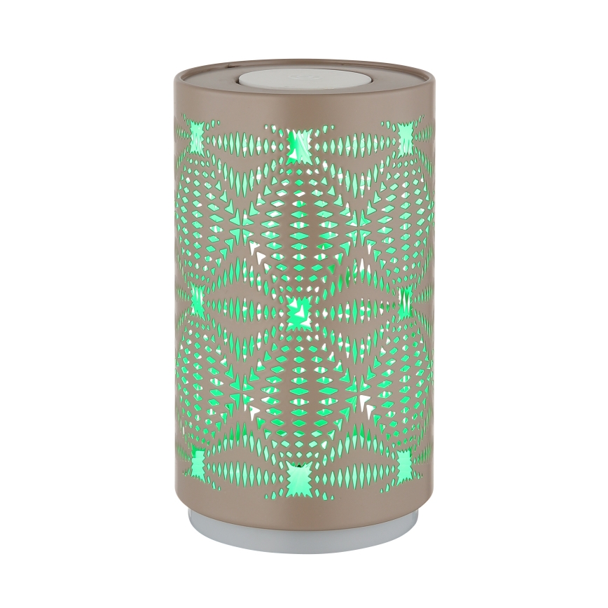 Globo - LED RGB Puutetundlik laetav laualamp LED/1W/5V 500 mAh pruun