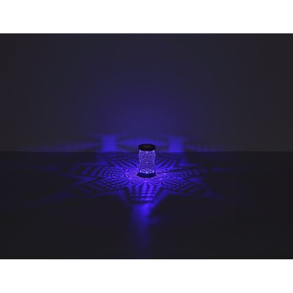 Globo - LED RGB Puutetundlik laetav laualamp LED/1W/5V 500 mAh pruun