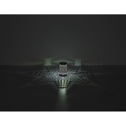 Globo - LED RGB Puutetundlik laetav laualamp LED/1W/5V 500 mAh pruun