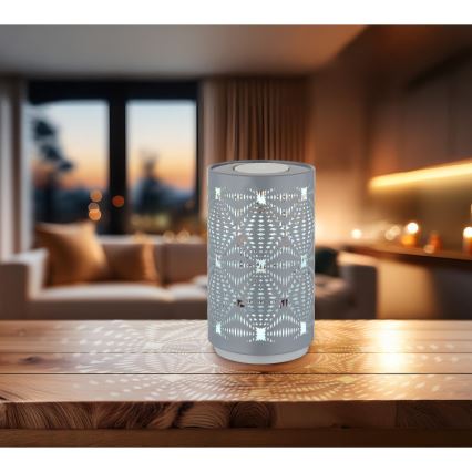 Globo - LED RGB Puutetundlik laetav laualamp LED/1W/5V 500 mAh hall