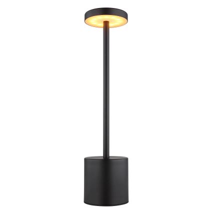 Globo - LED Hämardatav puutetundlik laualamp LED/1,2W/3,7V 2000K/3500K/7000K 1200 mAh USB must
