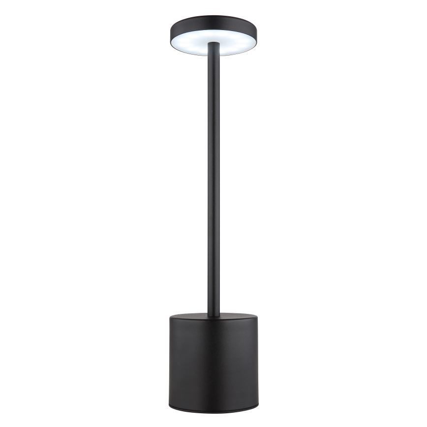 Globo - LED Hämardatav puutetundlik laualamp LED/1,2W/3,7V 2000K/3500K/7000K 1200 mAh USB must