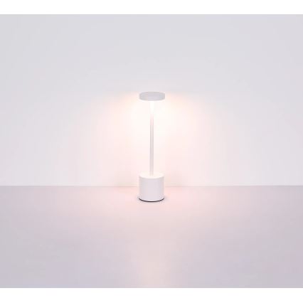 Globo - LED Hämardatav puutetundlik laualamp LED/1,2W/3,7V 2000K/3500K/7000K 1200 mAh USB valge